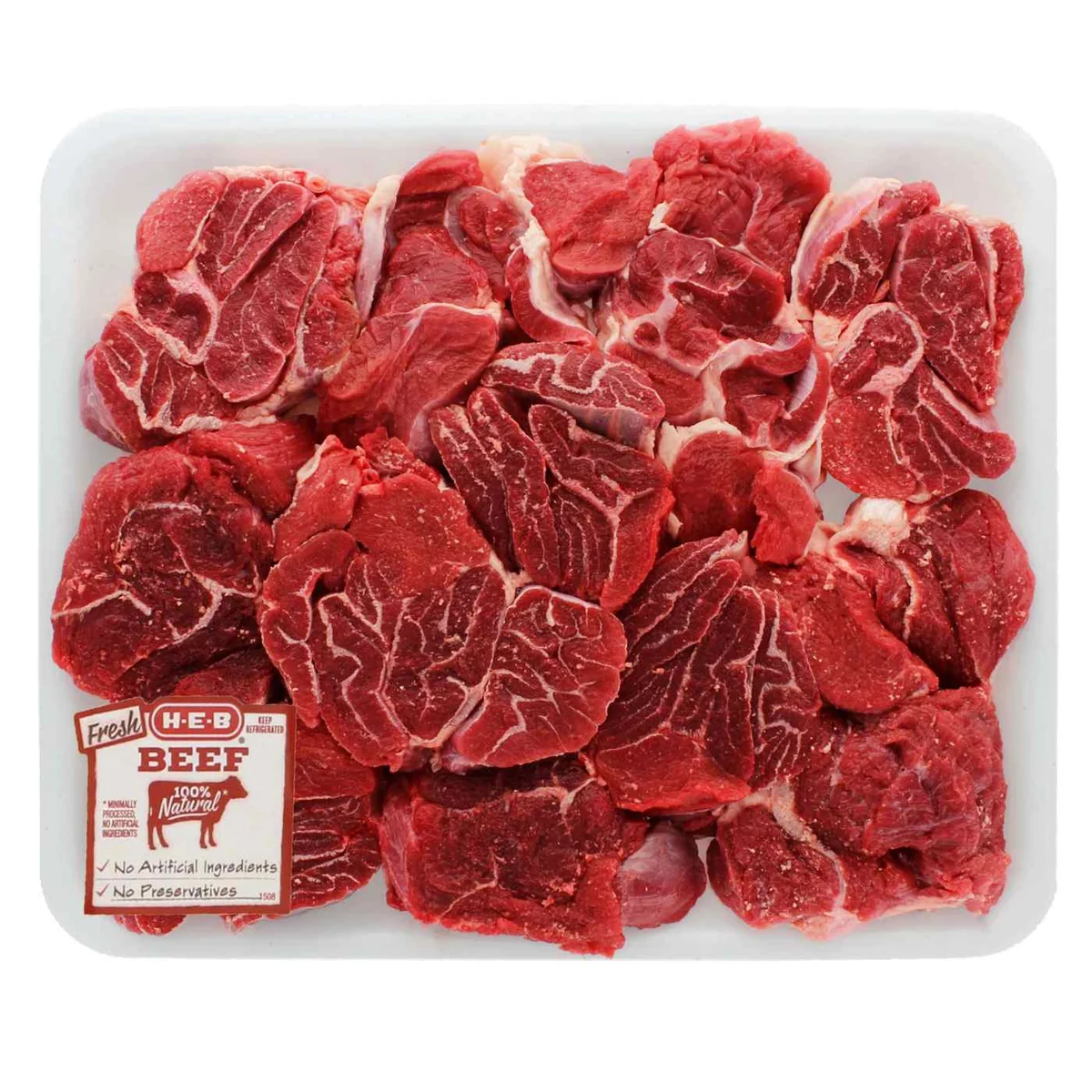 Beef Shank Boneless Cubes 1 kg