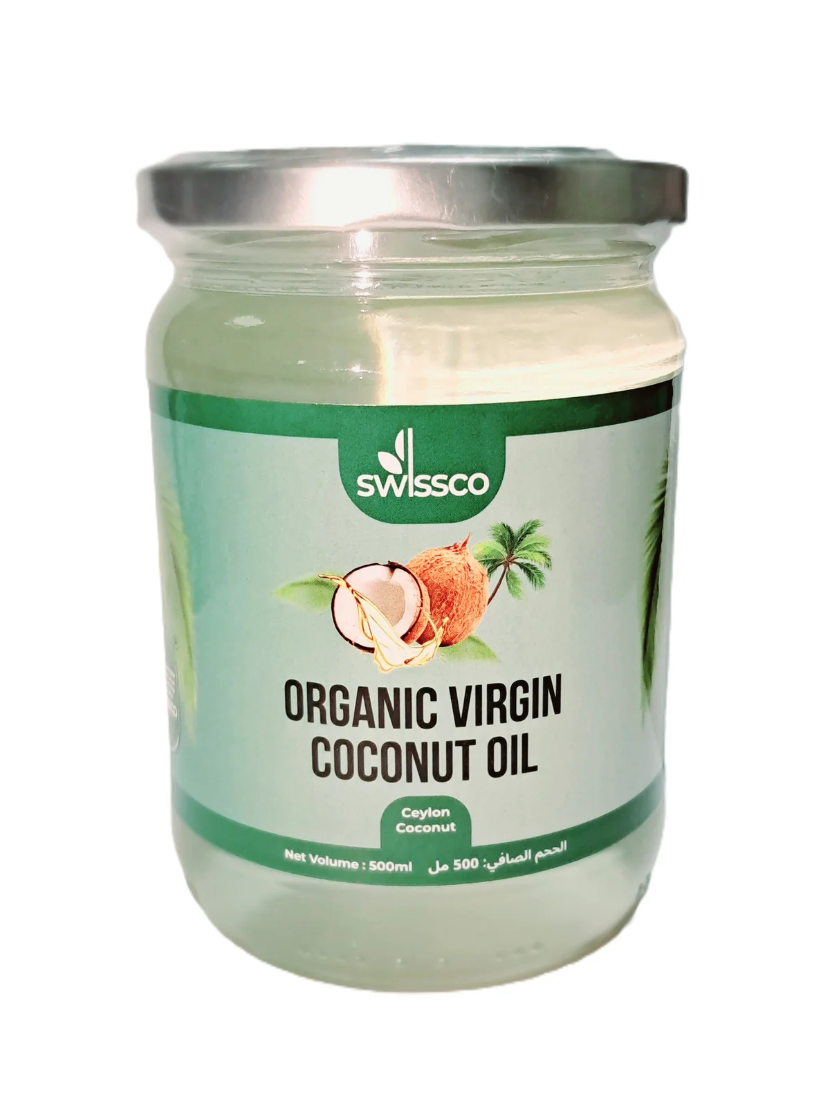 SWISSCO Organic Virgin Coconut Oil 500ml