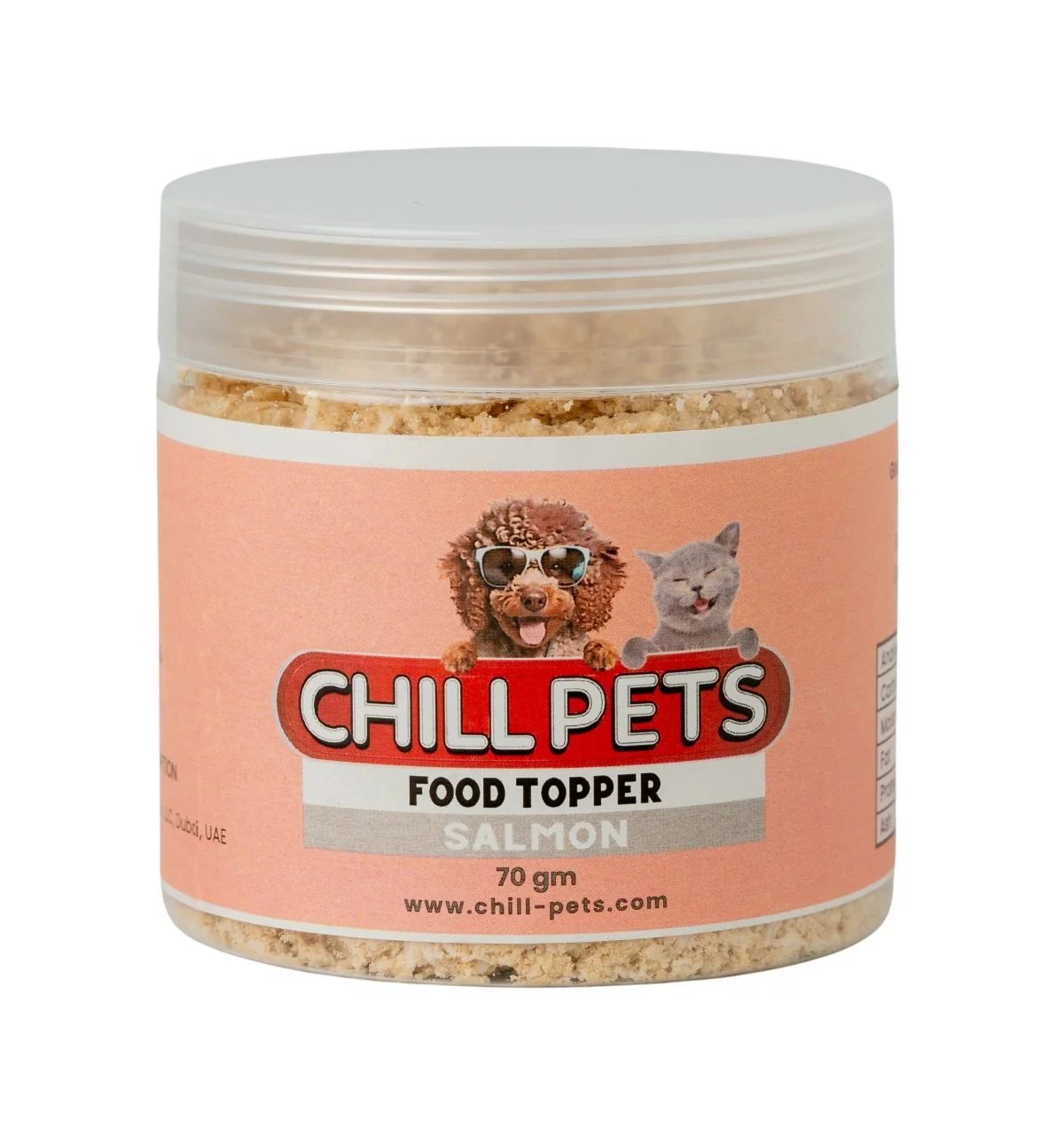 Chill Pets Salmon Food Topper for Dogs and Cats 70g