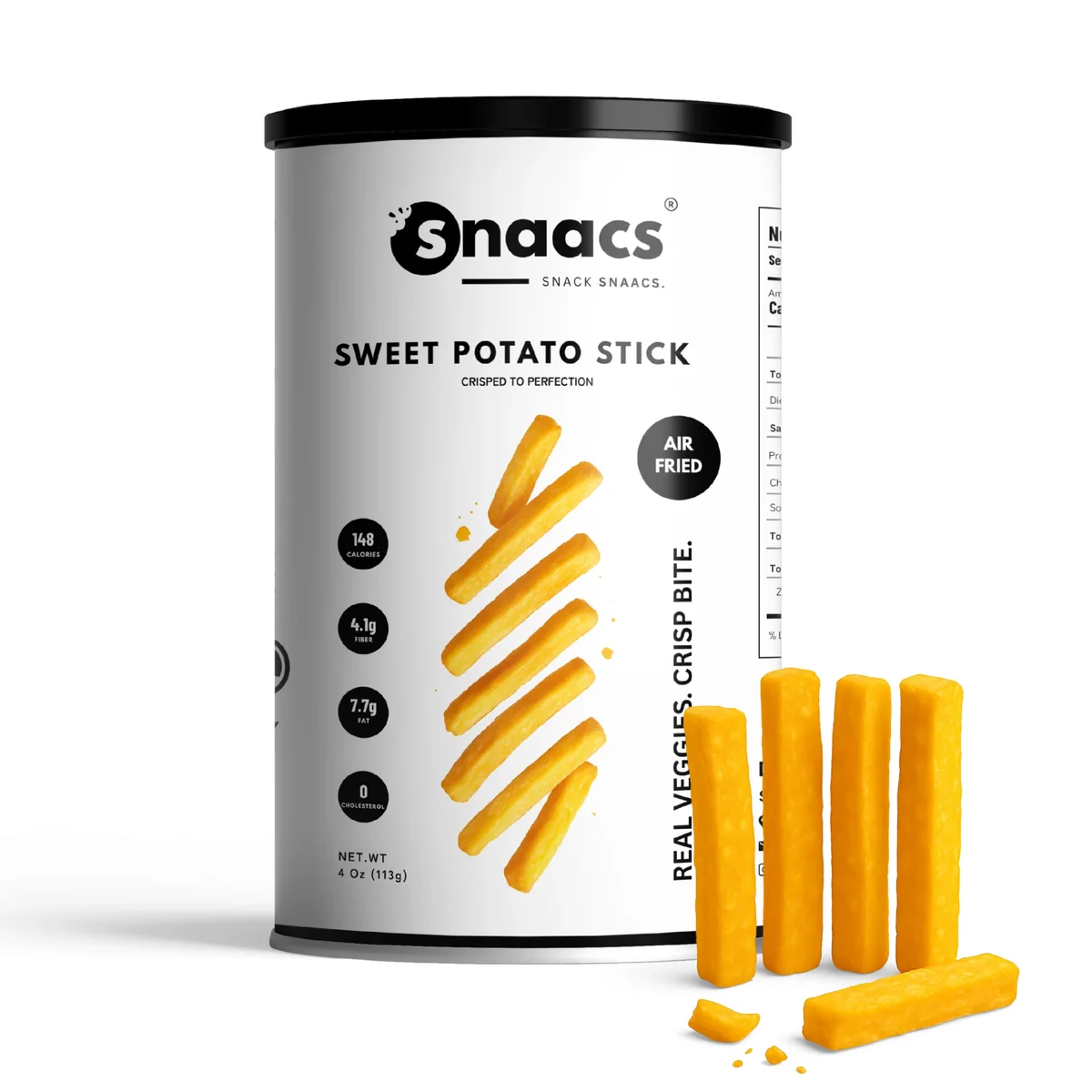 Snaacs Air Fried Sweet Potato Stick 113g