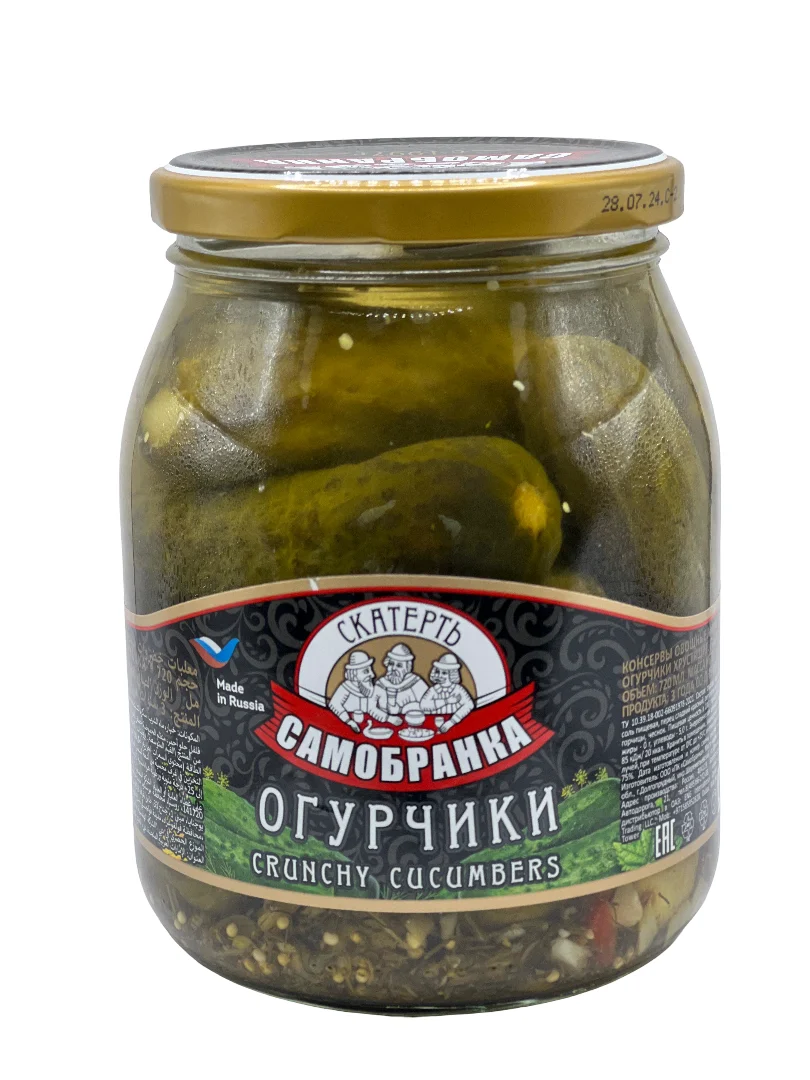 Skatert Samobranka Crunchy Cucumbers 680g