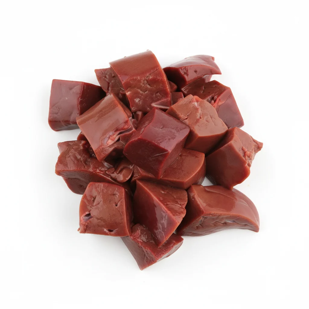 Fresh Lamb Liver Cubes 1 kg
