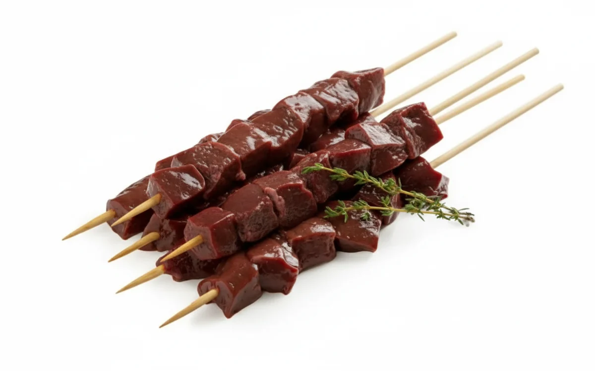 Australian Lamb Liver 5 Skewers 500g