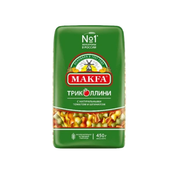 Makfa Tricollini Scrolls Pasta 450g