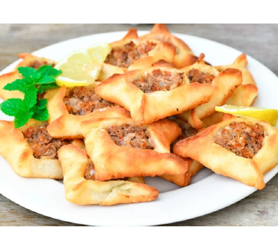 Frozen Meat Fatayer 5 Pcs