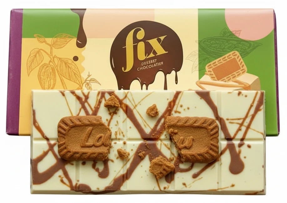 FIX Dubai Premium Biscoff Chocolate Dessert Chocolatier 200g