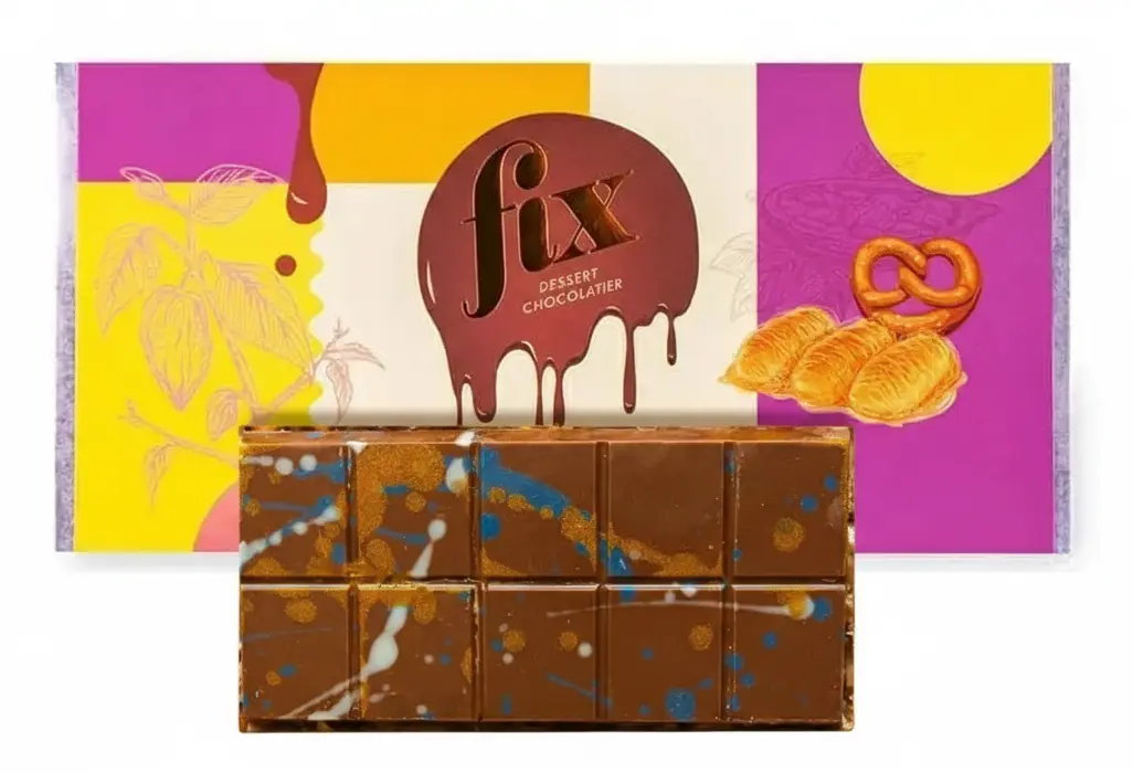 FIX Dubai Premium Pretzel Chocolate Dessert Chocolatier 200g