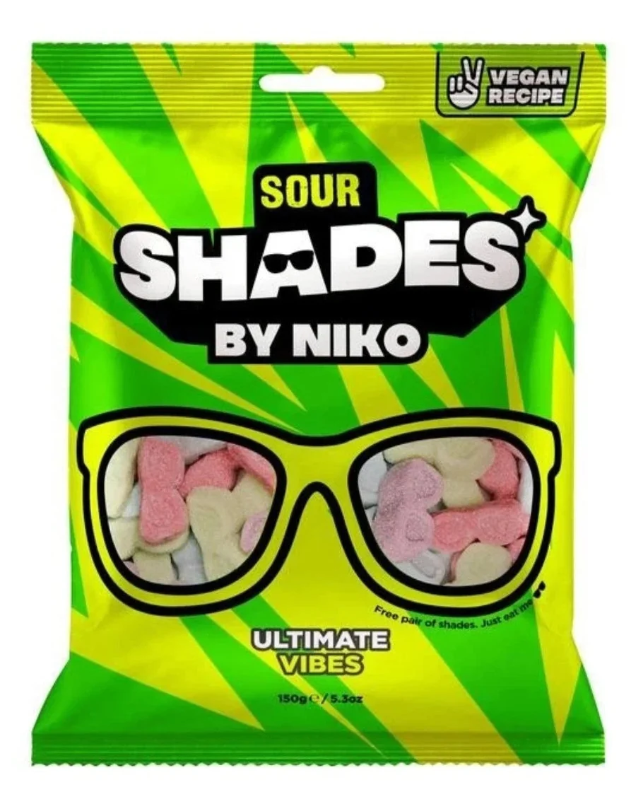 Shades By Niko Sour Ultimate Vibes Vegan Recipe 150g