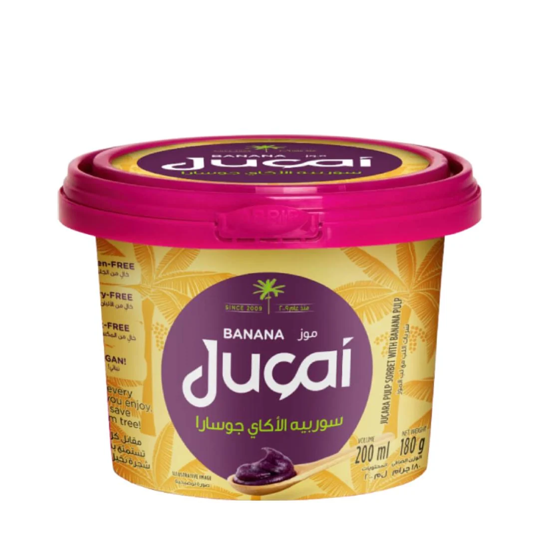 Jucai Acai Sorbet with Banana 200ml