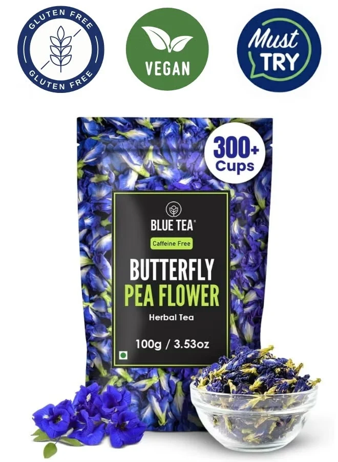 Blue Tea Butterfly Pea Flower 100g