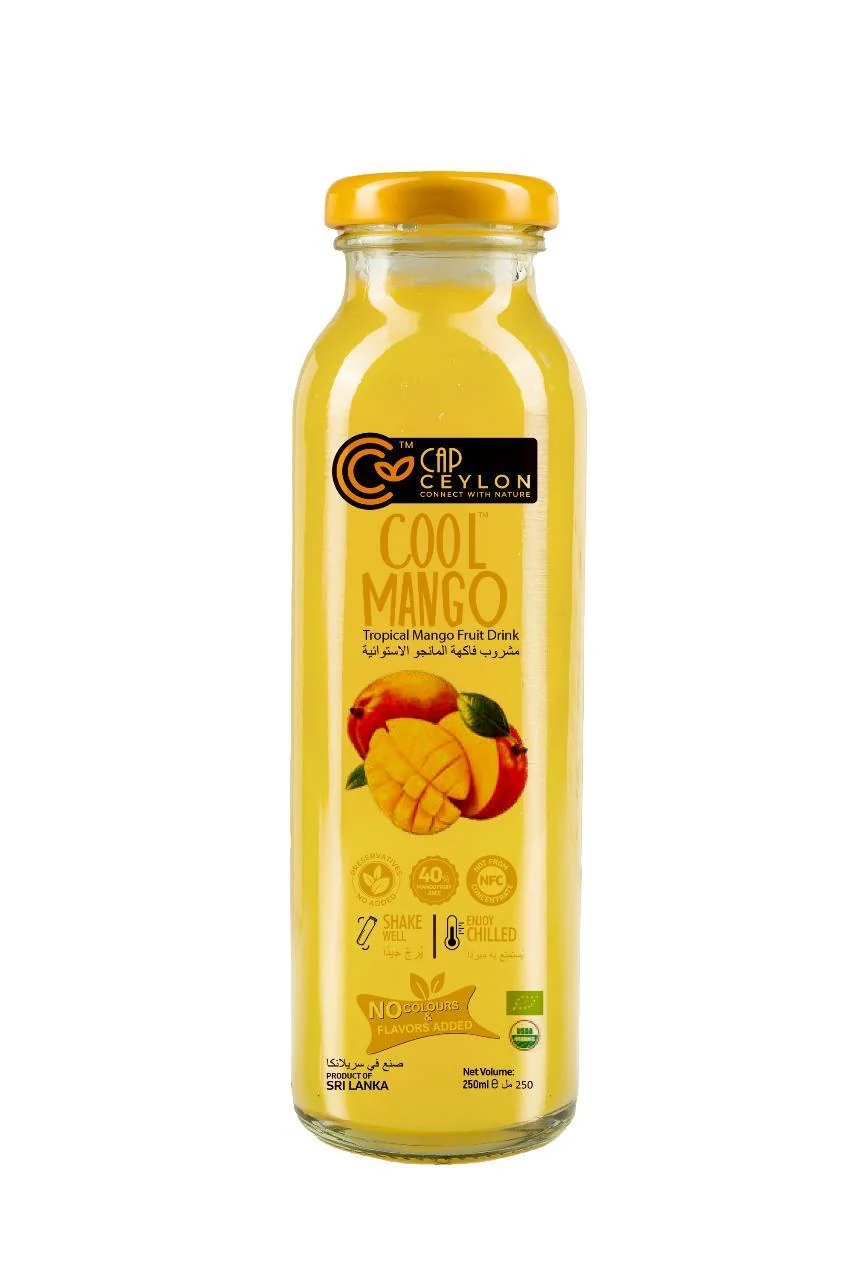 Cap Ceylon Organic Mango Drink 250ml