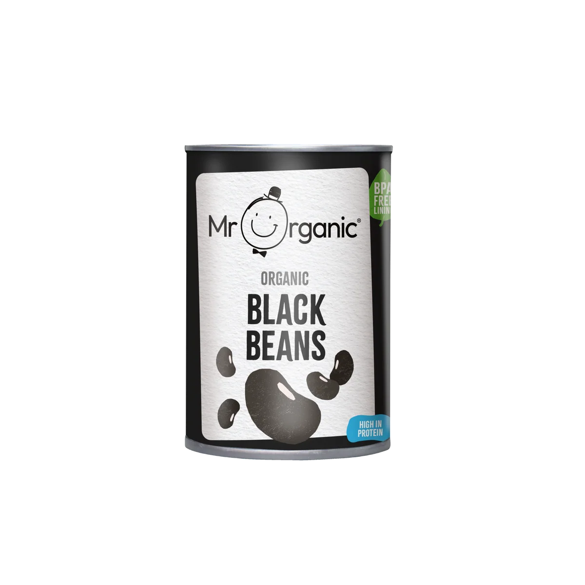 Mr Organic Black Beans 400g