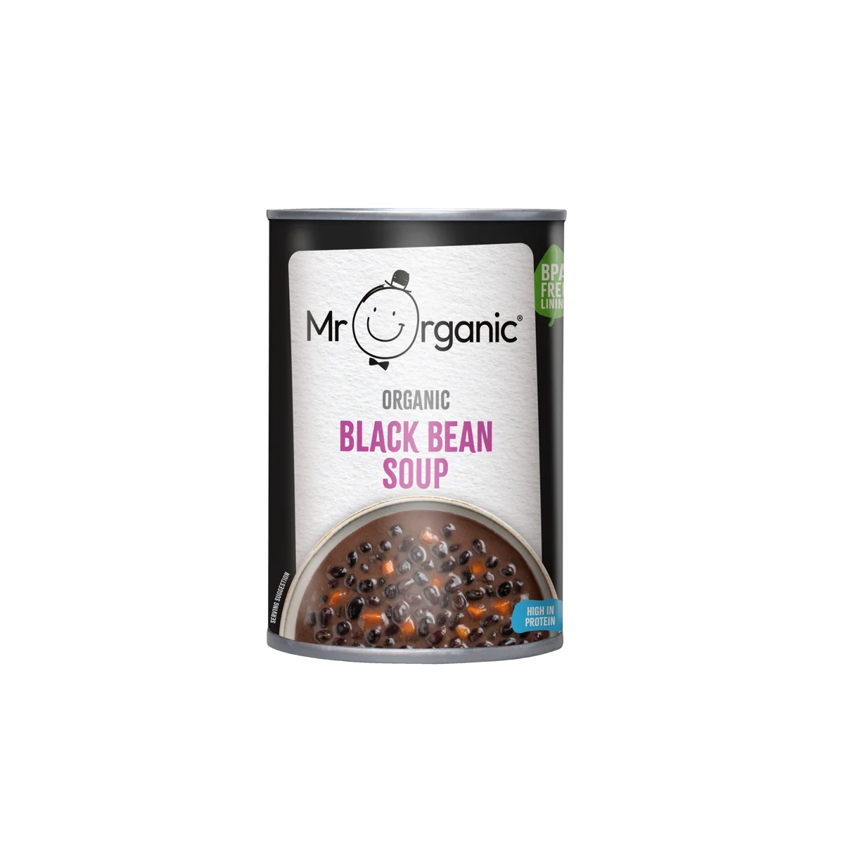 Mr Organic Black Beans Soup 400g