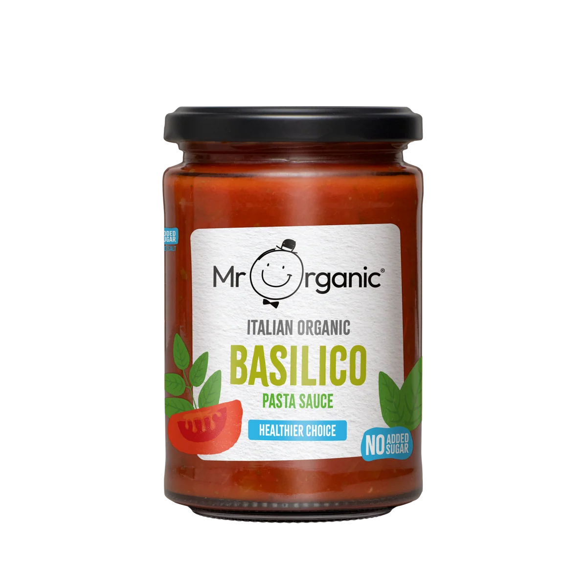 Mr Organic Pasat/Basil Tom In Jar 690g