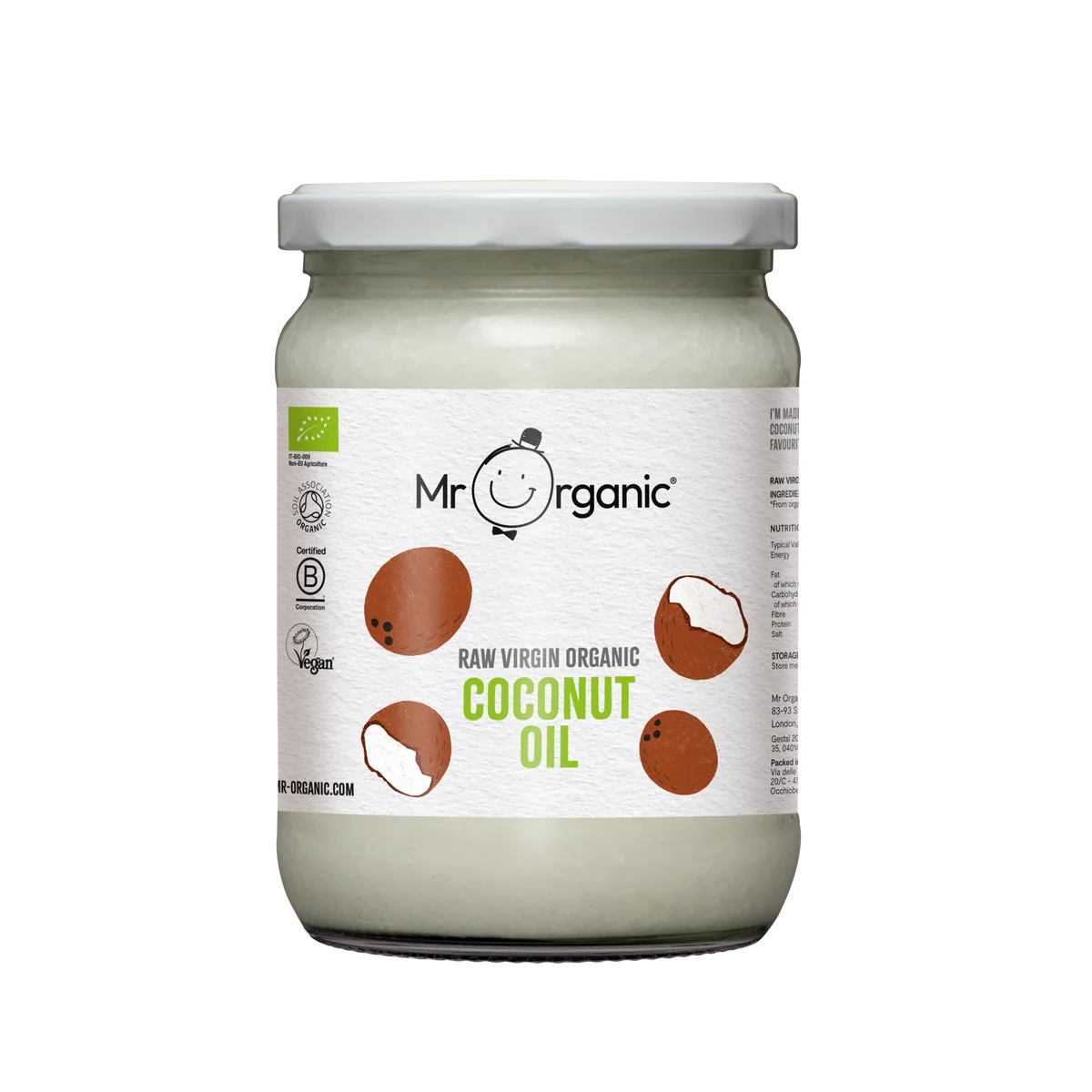 Mr Organic Virgin Coconut Oil 200ml