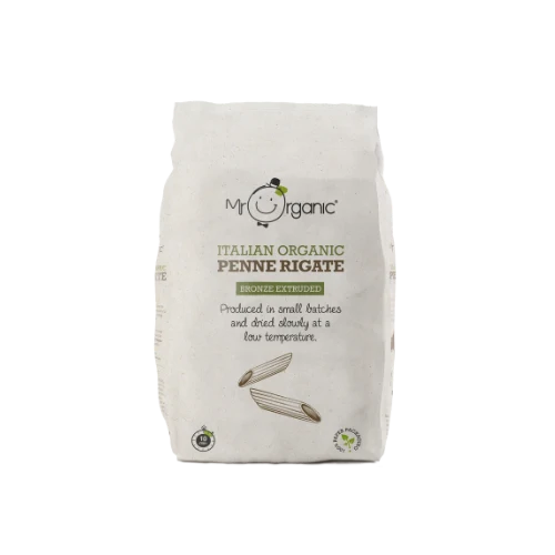 Mr Organic White Penne Pasta 500g
