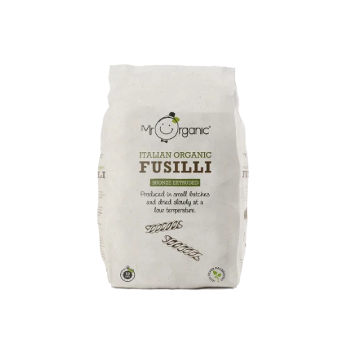 Mr Organic White Fusilli Pasta 500g