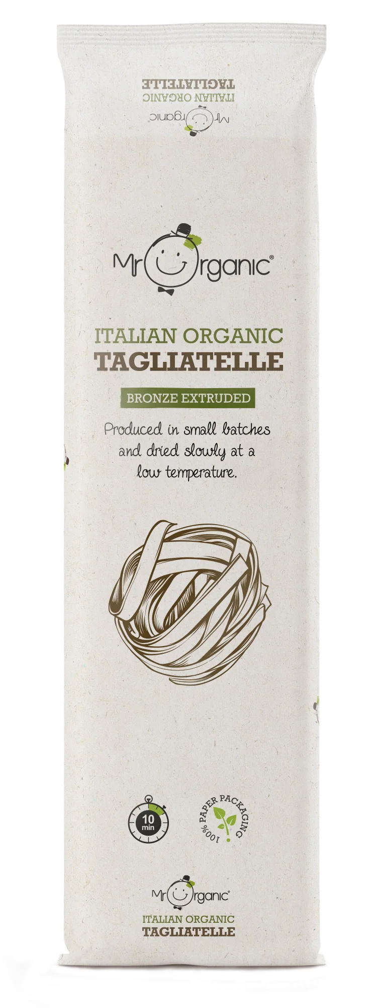 Mr Organic White Tagliatelle Pasta 500g