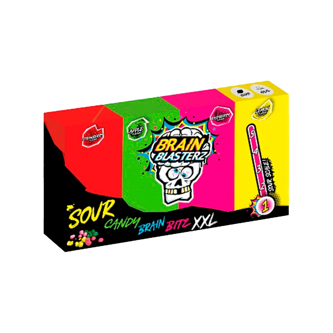 Brain Blasterz Sour Candy Bitz XXL 144g