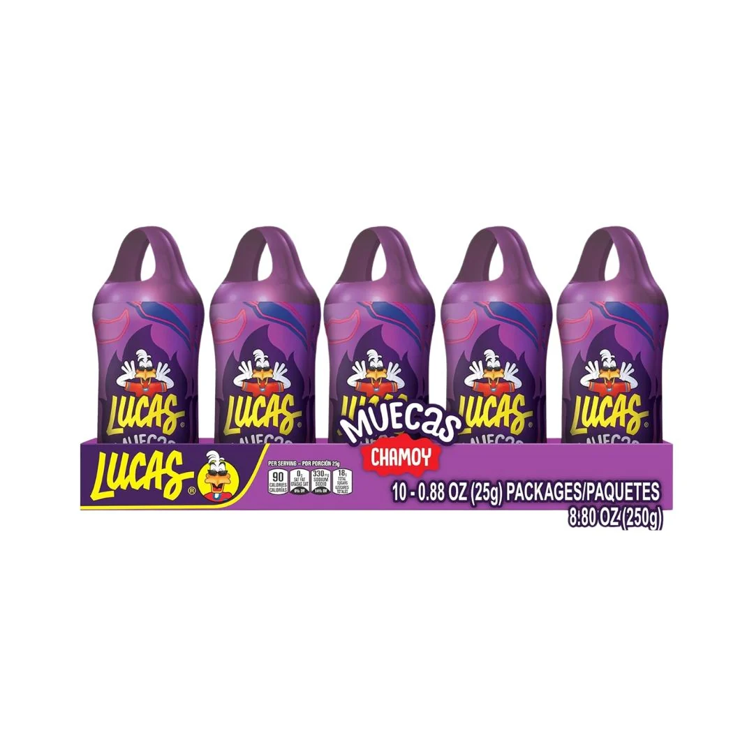 Lucas Muecas Chamoy 25g - 10Pc