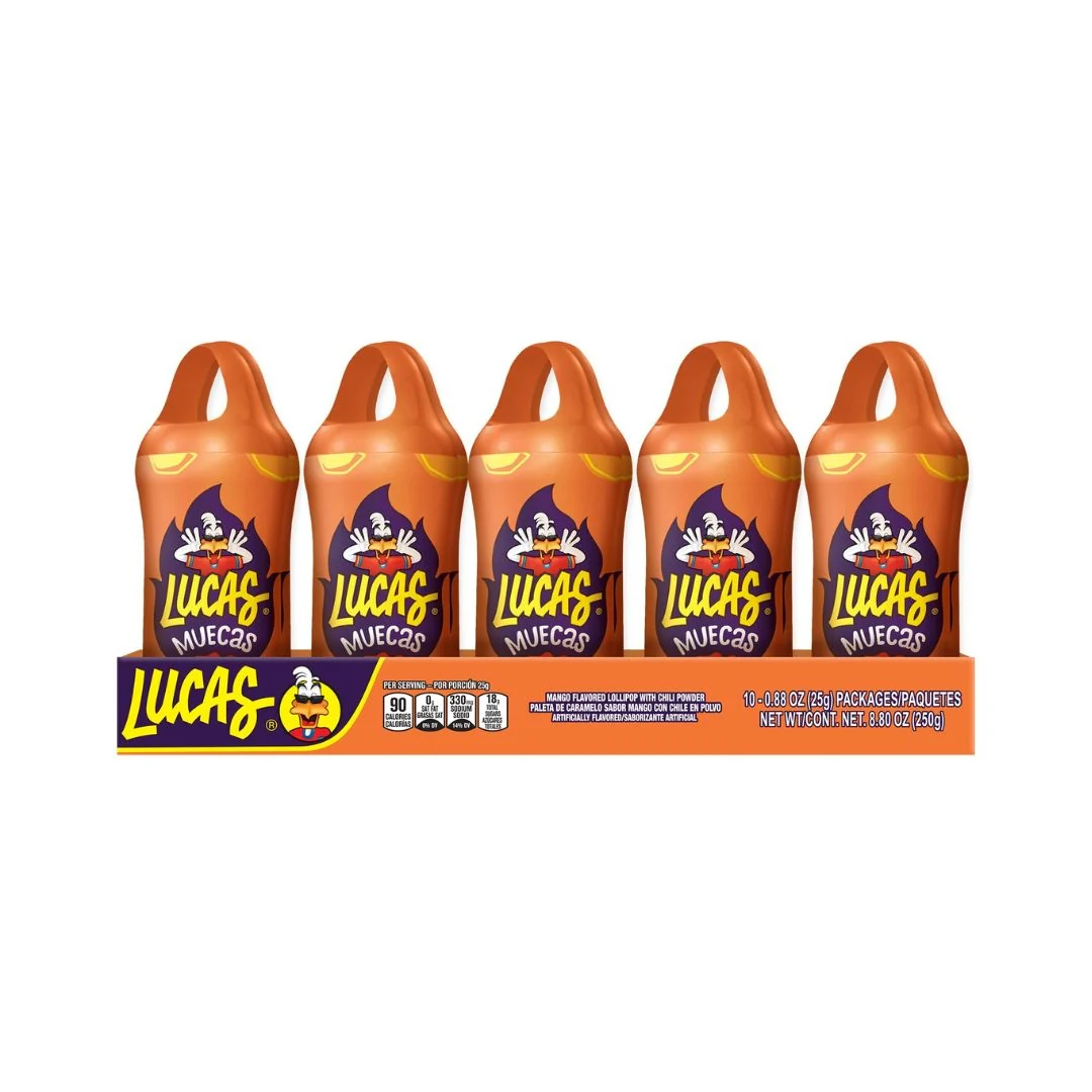 Lucas Muecas Mango 25g - 10Pc