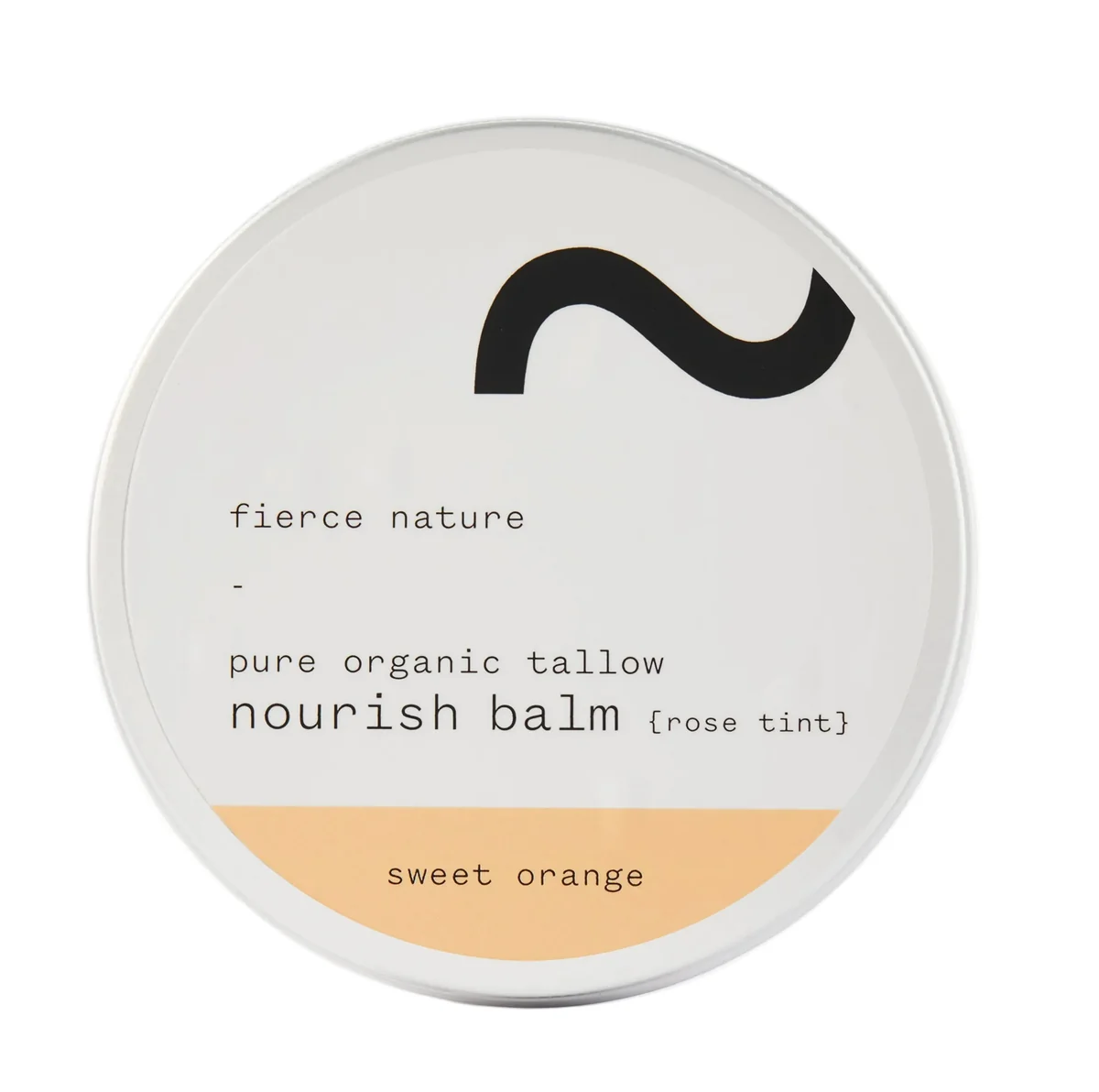 Fierce Nature Pure Organic Tallow Nourish Balm {Rose Tint} Sweet Orange 100g