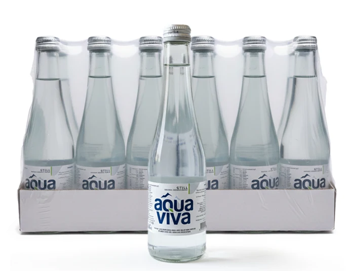 Aqua Viva Still Natural Mineral Water Glass bottle 330 ml x 24