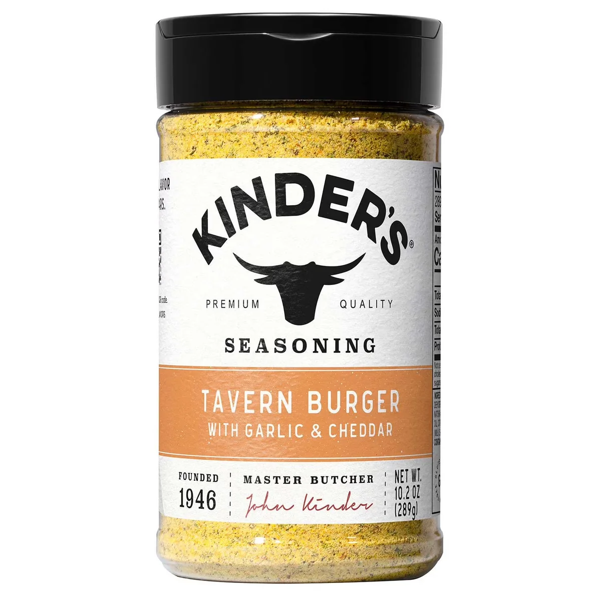 Kinder's Tavern Garlic & Cheddar Burger Seasoning 289g