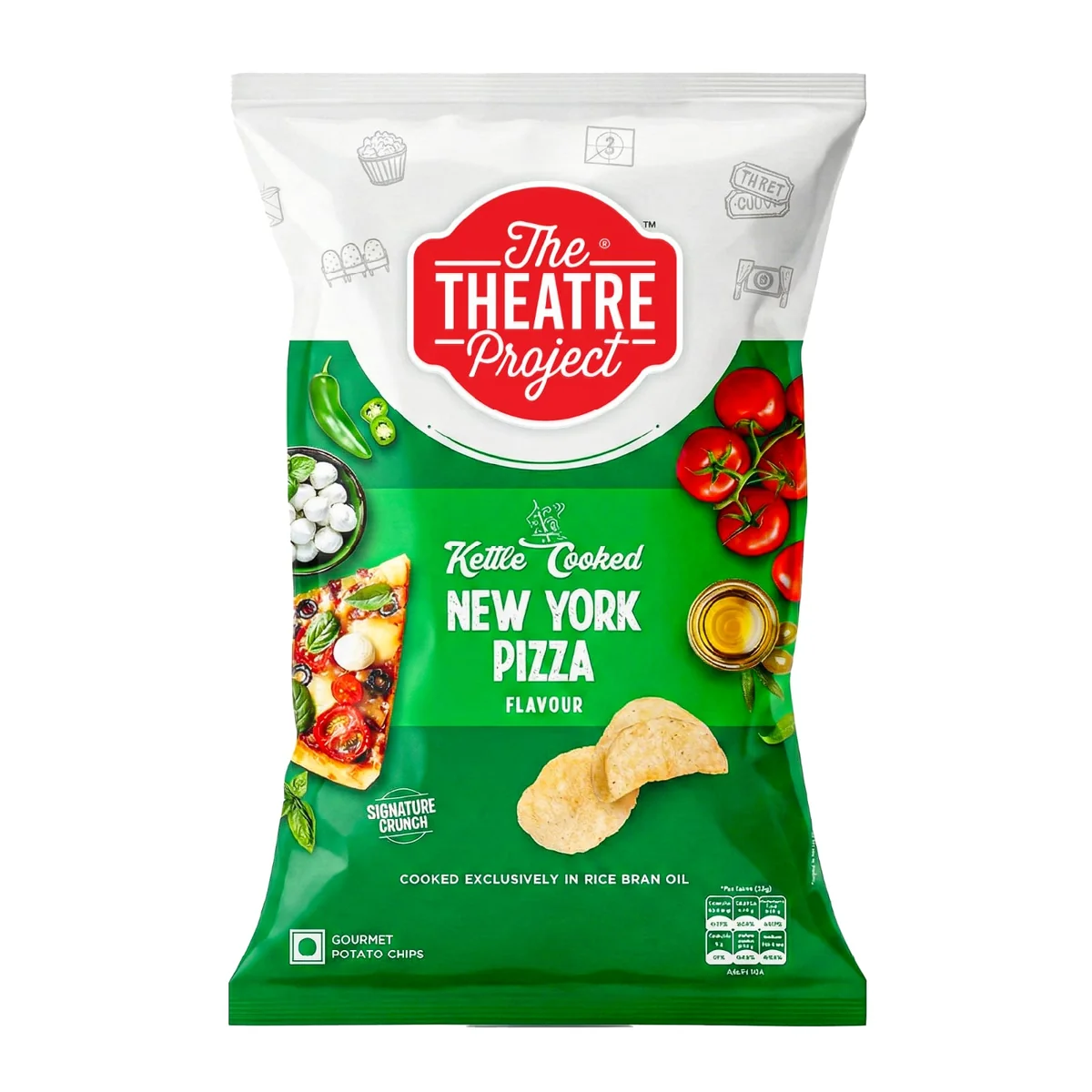 The Theatre Project Kettle Cooked - New York Pizza 72g