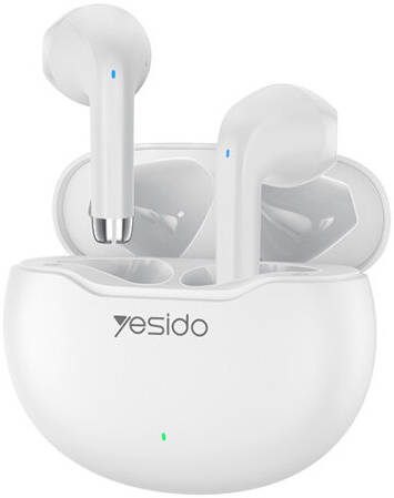 Yesido TWS21 True Wireless Earbuds - White