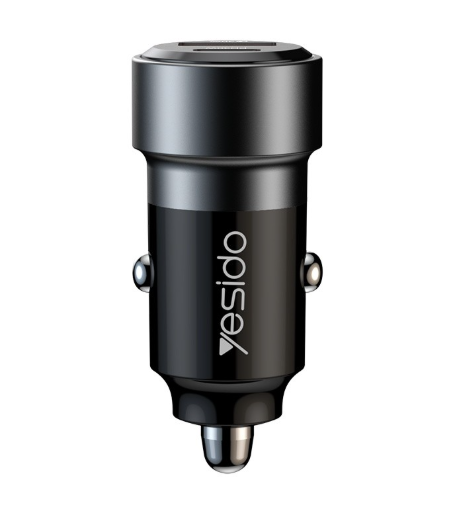 Yesido Y55 60W Fast Charging Car Charger with Type-C to Type-C Cable