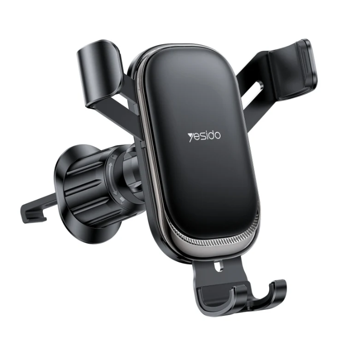 Yesido C247 Air Vent Gravity Car Phone Holder - Black