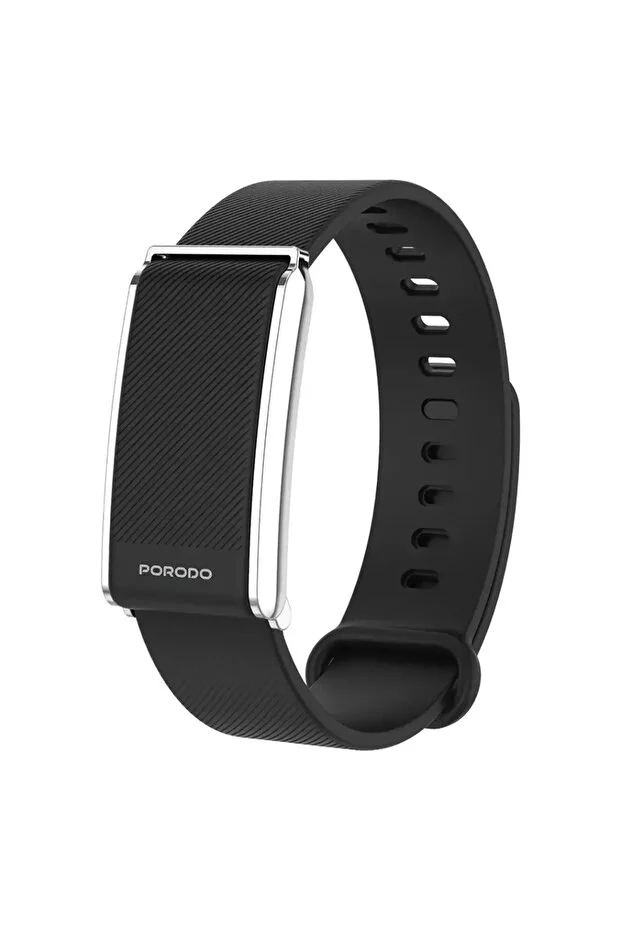 Porodo TrackFit Pro Smart Bracelet Fitness Tracker with Display - Black