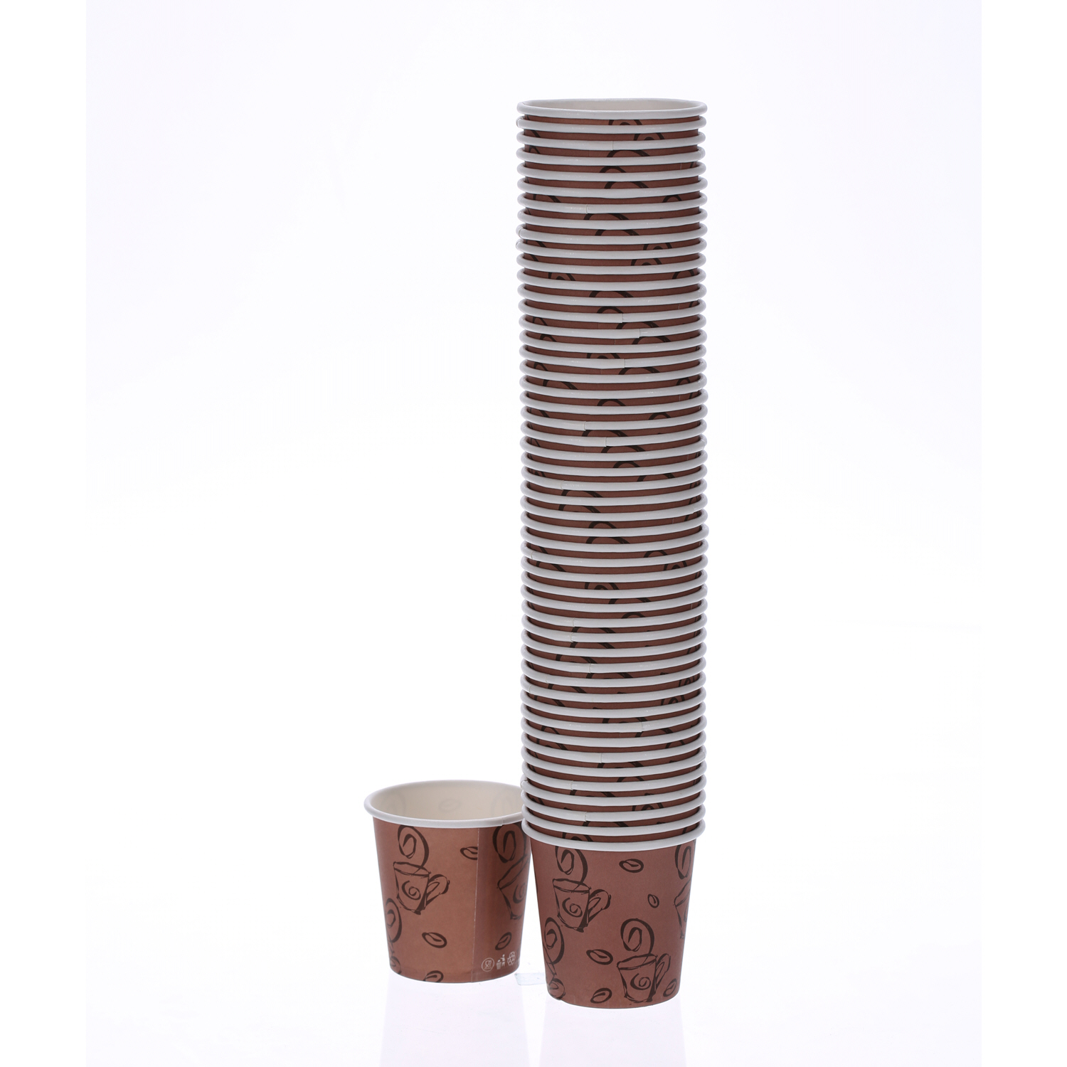 Generic 4 oz Paper Cups, Pack of 50 Pieces