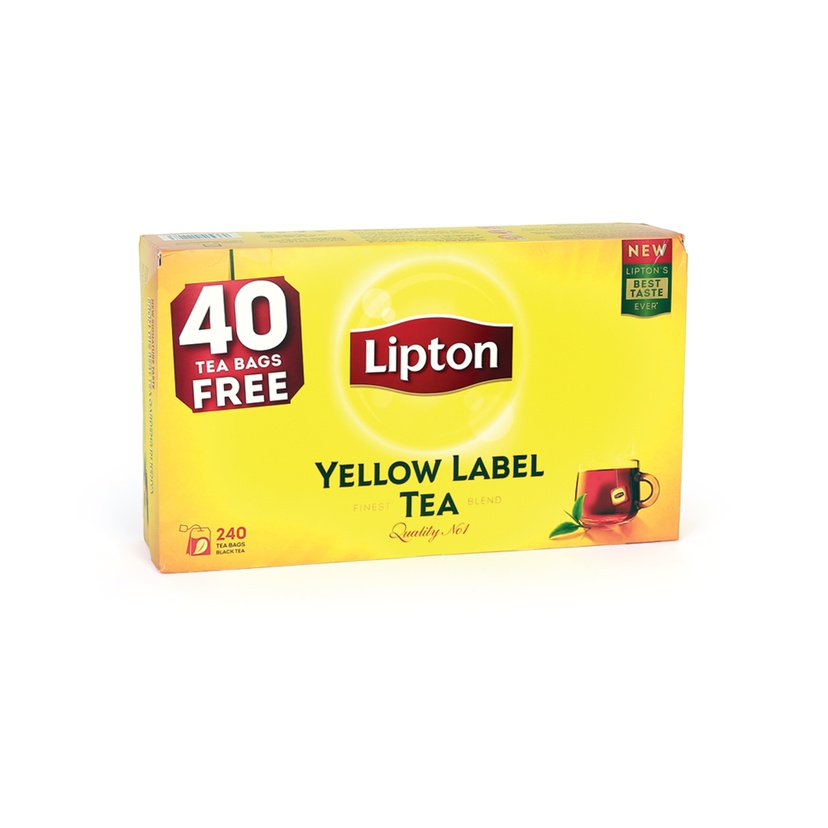 Lipton Yellow Label Black Tea, 240 Tea Bags