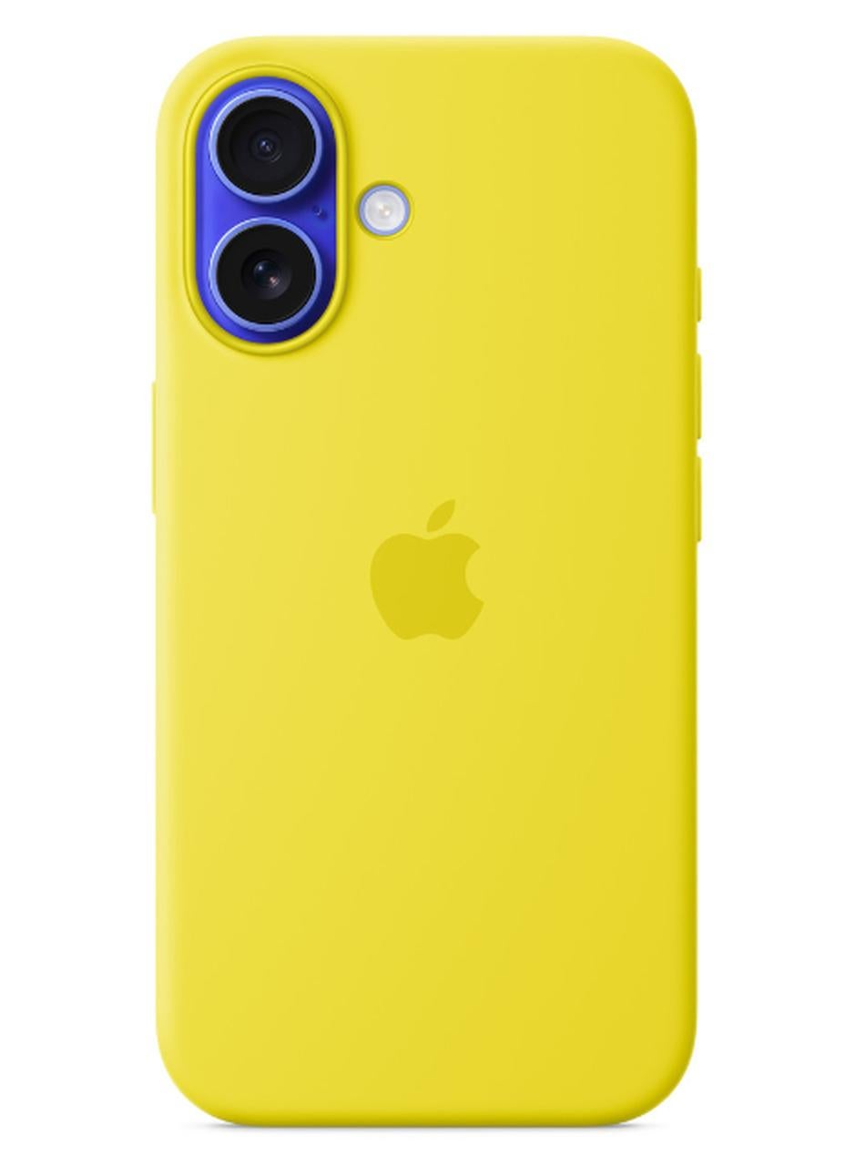 Apple iPhone 16 Silicone Case with MagSafe - Star Fruit (Yellow)