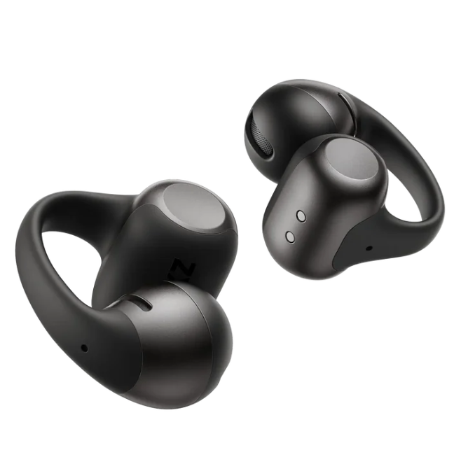 Shokz OpenDots 2 Open-Ear Clip-On Earbuds, Bluetooth 6.1, Dolby Audio, 40H Playtime, IP57, 3-Mic AI Calls