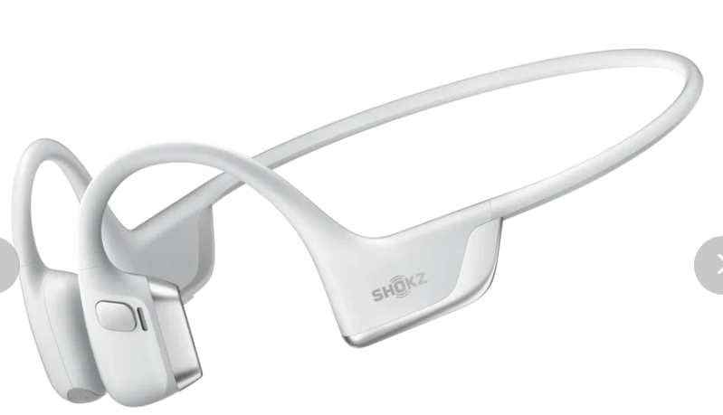 Shokz OpenRun Pro 2 Mini (S821) Bone Conduction Sports Headphones, Bluetooth 5.3, 12H Playtime, IP55 - Silver