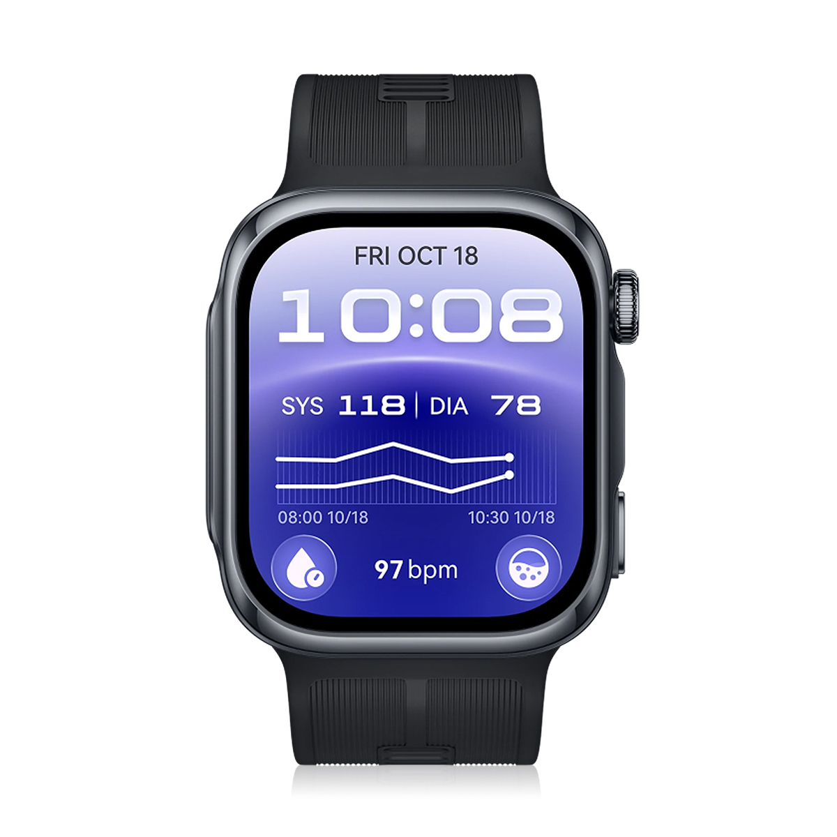 Huawei Watch D3 Smart Watch, Black