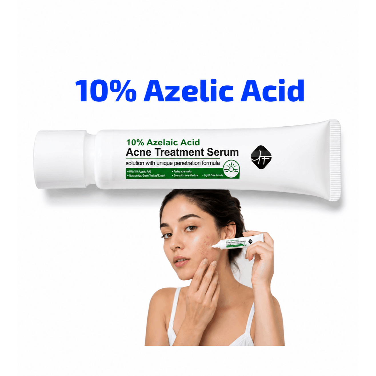 Fine 10% Azelaic Acid Acne Treatment Serum – Clearer Skin