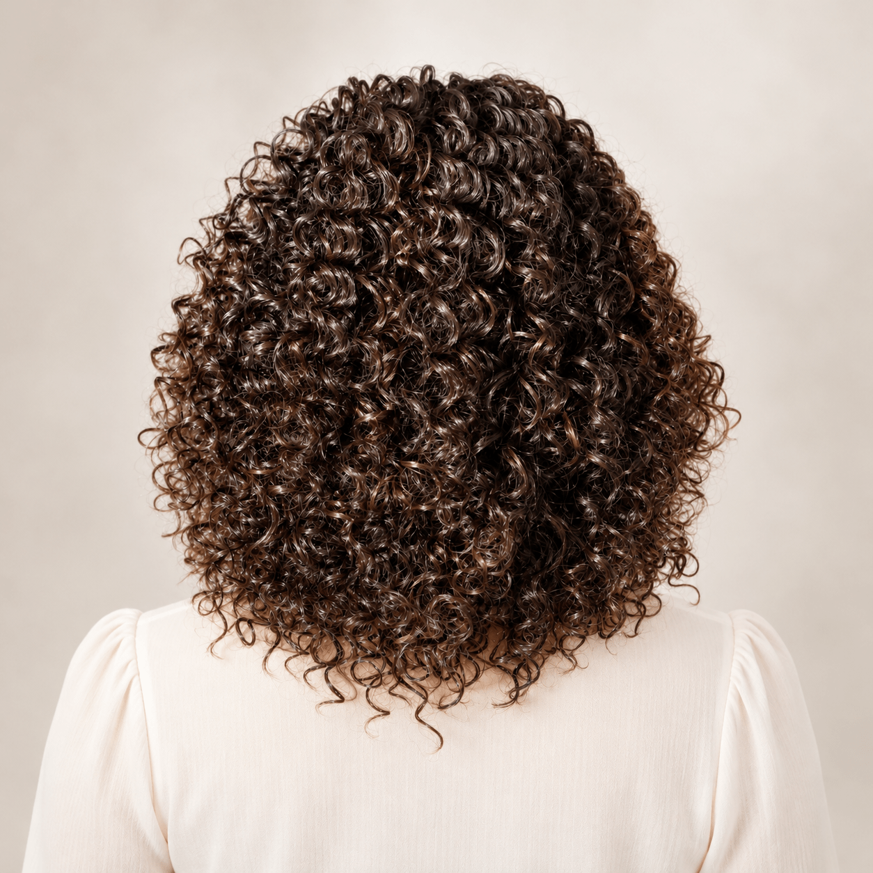Fine Luxury Ready to Wear Fiber Curly Lace Wig — Soft, Full, And Beautifully Defined for a Flawless Everyday Look