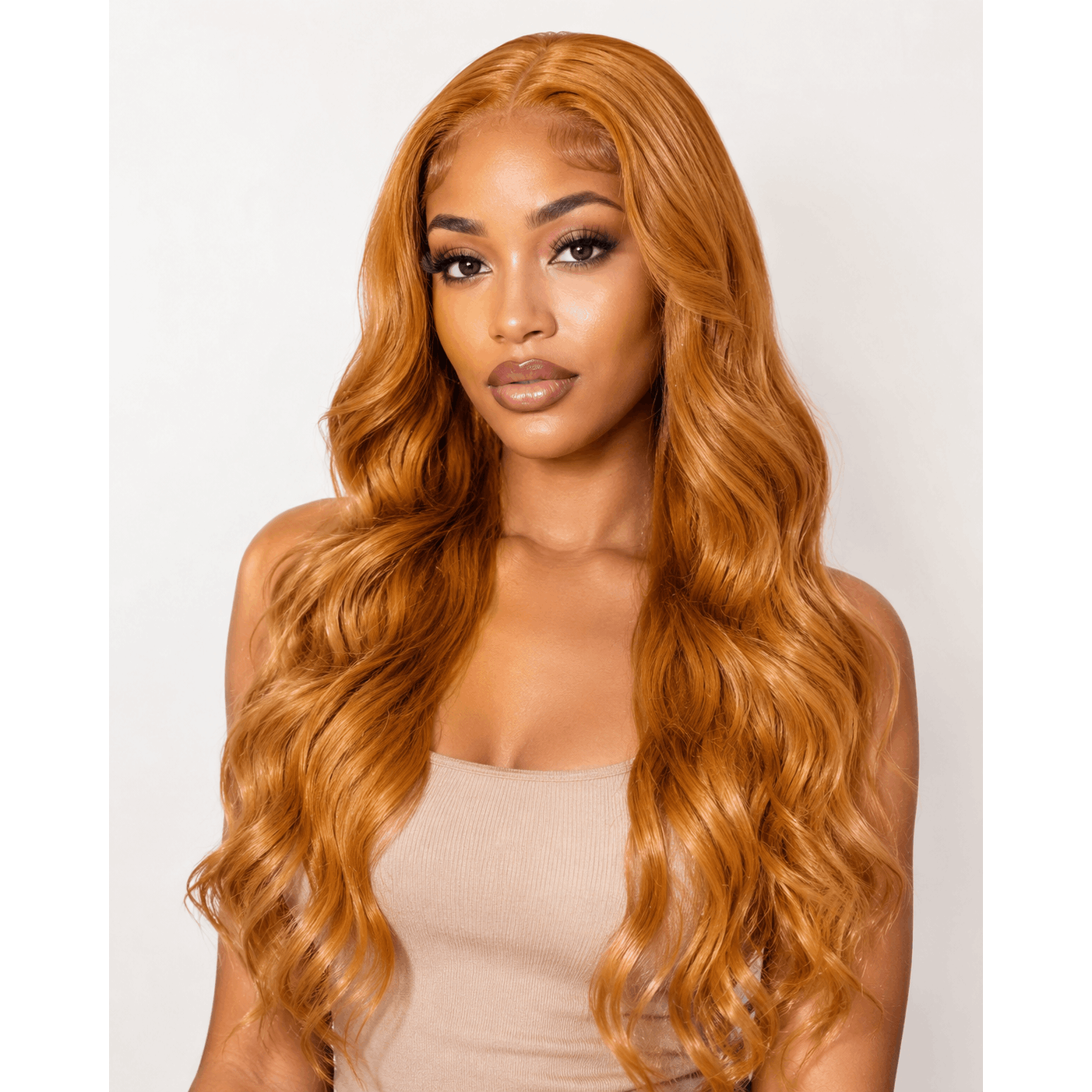 Fine Ready to Wear L-Part HD Lace Fiber Heat Resistant Women Wig