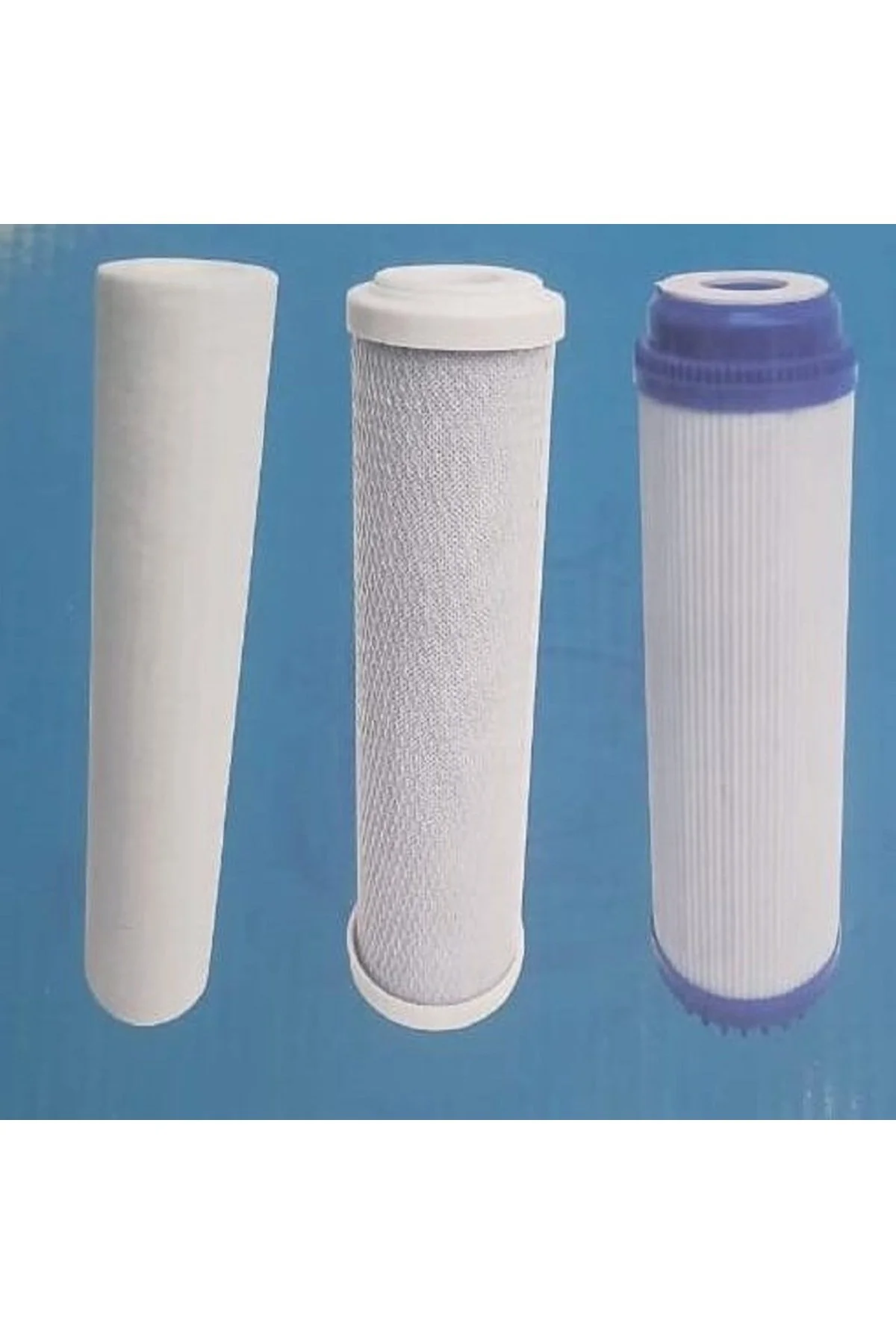 Waterflo Water Filter And Purifier Cartridge 3-Piece Made in Turkey