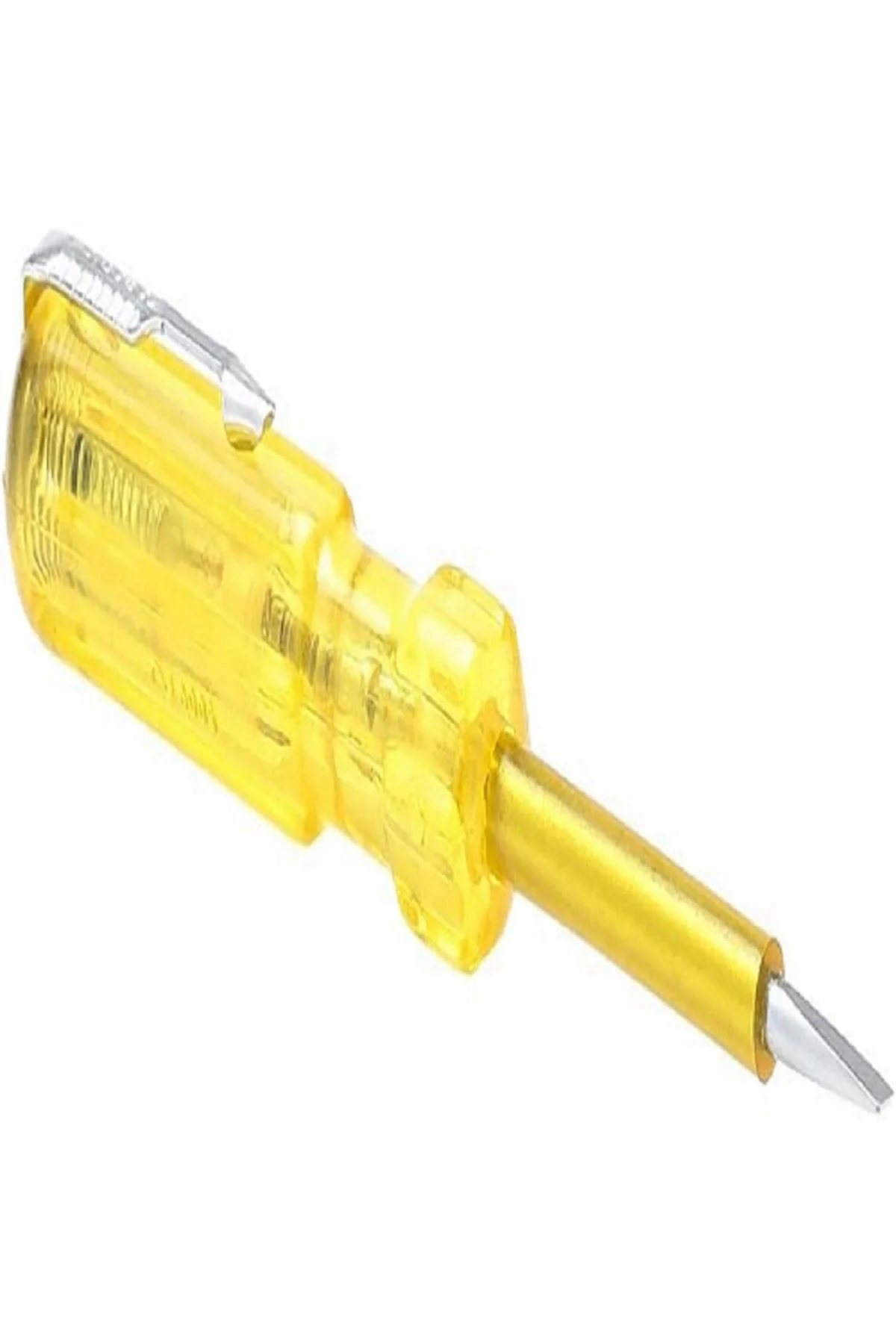Line Tester With Neon Bulb Yellow 4 inch 813