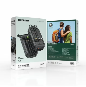Green Lion Solar Mate Power Bank 20000mAh