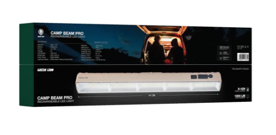 Green Lion Camp Beam Pro Rechargeable LED Light - Beige