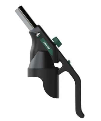 Green Lion Fire Flame Windproof Lighter - Black