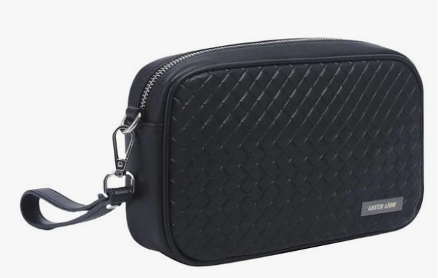 Green Lion Verso Clutch Bag / Travel Friendly / Water Resistant / PU Leather / Delicate Texture / Easy to Handle / Large Capacity / Multi Pockets / User-Friendly