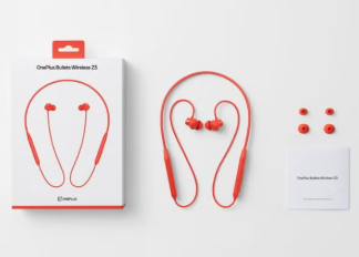 Bullets Wireless Z3 Bluetooth 5.0 in Ear Earphones, Spatial Audio – 12.4 mm Drivers, 36 Hrs Battery Life Samba Sunset - Red