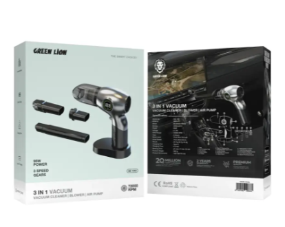 Green Lion 3 In 1 Vacuum Blower - Silver